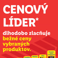 Lidl - Cenový líder zlacňuje