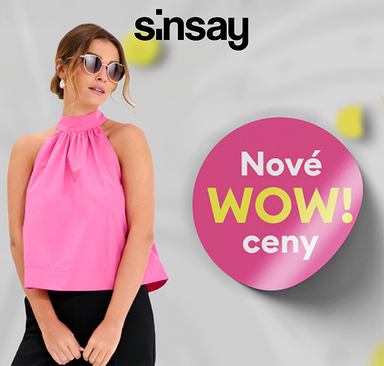 Sinsay - Nové WOW ceny!