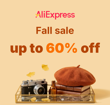 AliExpress - Jesenska rasprodaja do -60 %
