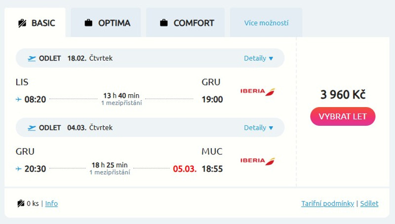 Letenky do Brazílie od 3 897 Kč. Jen pro odvážené.