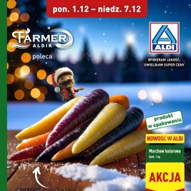 ALDI - Kolorowe marchewki