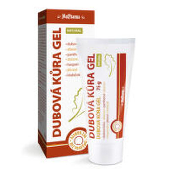 Gel s dubovou kůrou MedPharma 75 g za 65 Kč, v akci 2+1 v BENU tři tuby za 130 Kč