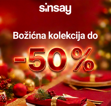 Sinsay - Božićna kolekcija do -50%