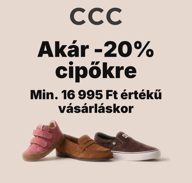 CCC - Akár -20% cipőkre