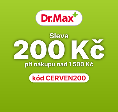 Dr.Max - Sleva 200 Kč na nákup nad 1 500 Kč