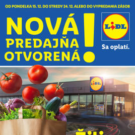 Lidl - Nová predajňa v Žiline