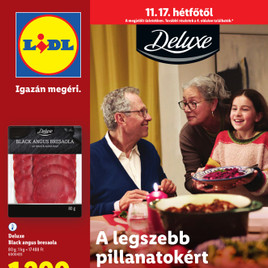 Lidl - Regionális Deluxe katalógus