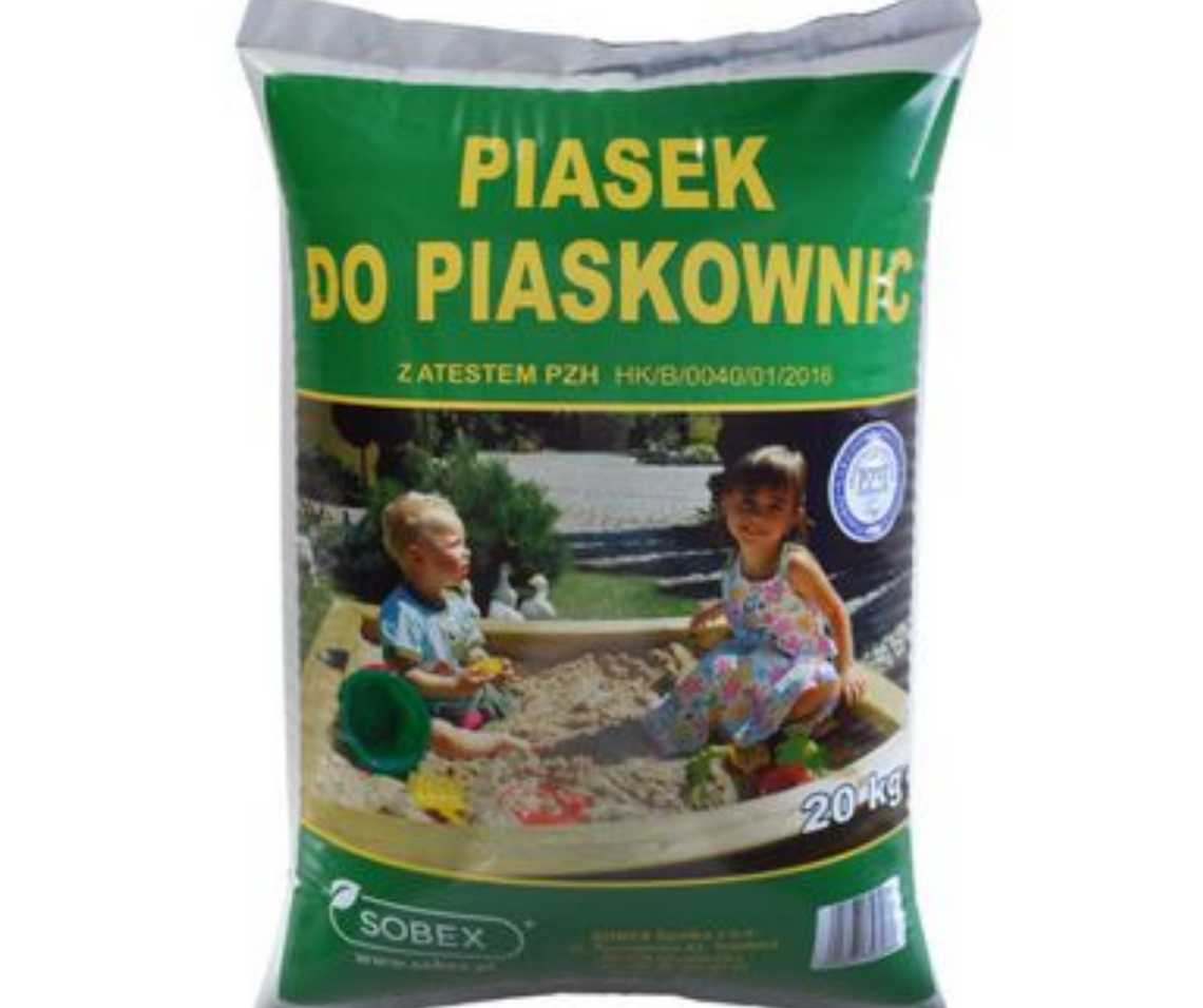 piasek do piaskownicy