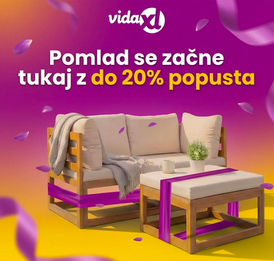 VidaXL - Pomlad se začne tukaj z do 20% popusta