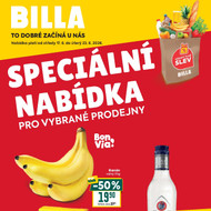 Billa - Speciální nabídka: vybrané prodejny