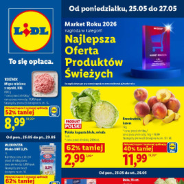 Lidl - Gazetka ważna od 25.05 do 27.05
