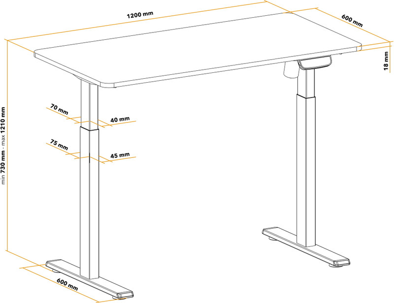 Polohovací stůl AlzaErgo Table ET4 AiO Touch - sleva s AlzaPlus+