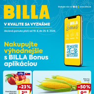 Billa - Bonus leták